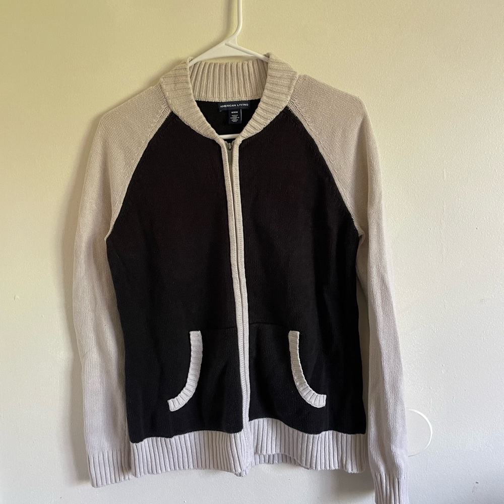 zipper sweater